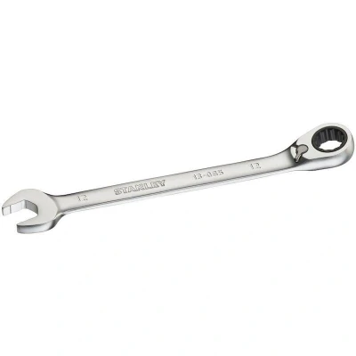 Afbeelding van Stanley handgereedschap FATMAX Omkeerbare Ringsteeksleutel met ratel 12mm FMMT13085 0