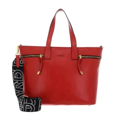 Afbeelding van PICARD Handtas Schoudertas Soulmate City Shopper Lipstick Rood