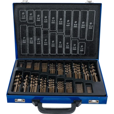 Afbeelding van BGS Spiraalborenset HSS 5% kobaltlegering 1 10 mm 170 delig