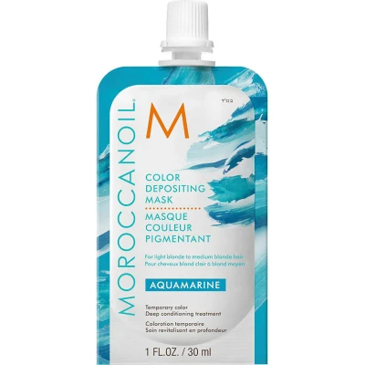 Afbeelding van Moroccanoil Color Depositing Mask Aquamarine 30 ml