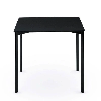 Afbeelding van Magis Striped Tavolo tuintafel vierkant 79x79 zwart