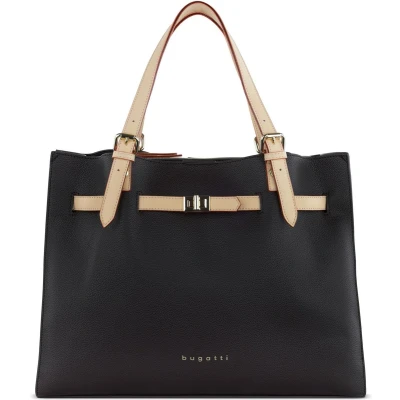 Afbeelding van bugatti Shopper &#039;Ella&#039; beige / donkerbruin