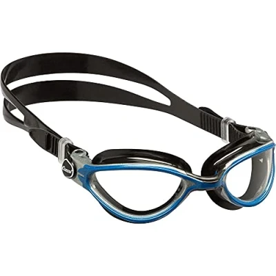 Afbeelding van Cressi Thunder Goggles Professionele zwembril voor volwassenen met brede kijkhoek en ergonomische antikraslens