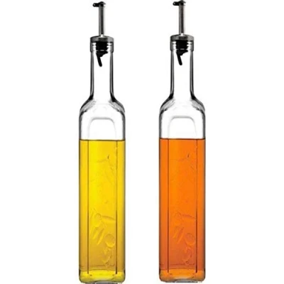 Afbeelding van Homemade Olie en Azijnset Glas 2st 500ml