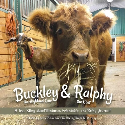 Afbeelding van Buckley the Highland Cow and Ralphy Goat: A True Story about Kindness, Friendship, Being Yourself