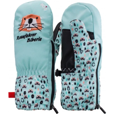 Afbeelding van Seiz Handschoenen Biberle Kinderwintersneeuwwanten WGL00015 01 turkoois