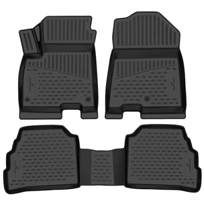 Afbeelding van WALSER XTR rubberen voetmatten compatibel met Kia Niro I 09/2016 08/2022