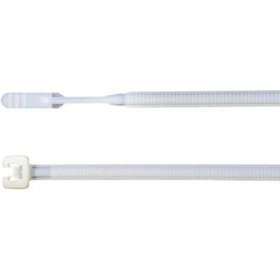Afbeelding van HellermannTyton 109 00136 Q50I HS NA C1 Kabelbinder 290 mm 4.70 Natuur Met open kabelbinderuiteinde, UV stabiel 100 stuk(s)