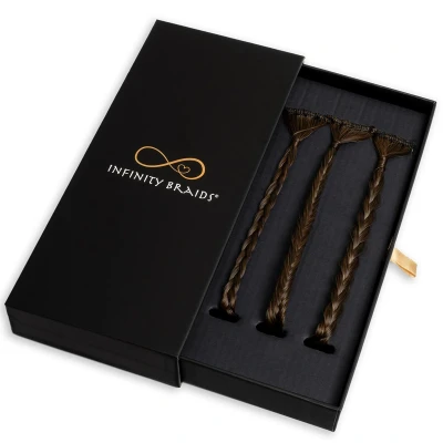 Afbeelding van Infinity Braids Braidies Mini Copper Bronze