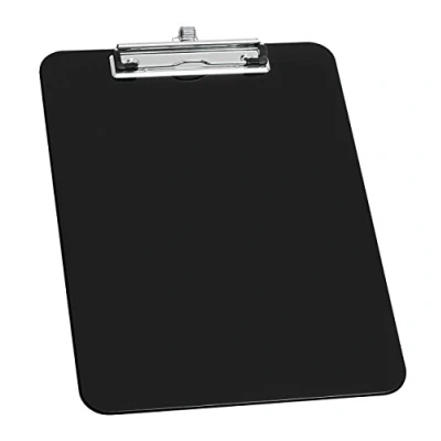 Afbeelding van Wedo 576601 klembord A4, penhouder, ophangoog, metalen klem 32, 9 x 22, 7 1,5 cm, polystyrol, zwart