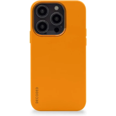 Afbeelding van Decoded Silicone Backcover Apple iPhone 14 Pro Apricot