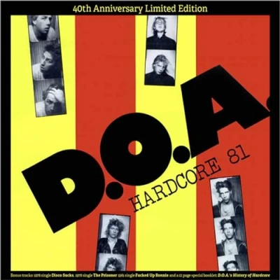 Afbeelding van D.O.A. Hardcore &#039;81 (CD)