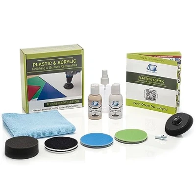 Afbeelding van Glass Polish 31007 DIY Plastic en Acryl Polijsten Scratch Removal Kit