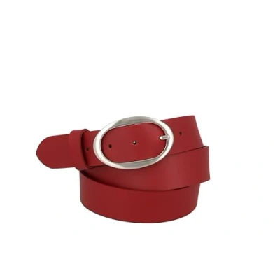 Afbeelding van MGM Damesriem, rood (donkerrood), 105