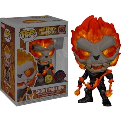 Afbeelding van Funko Pop Marvel Warps Ghost Panther Glow
