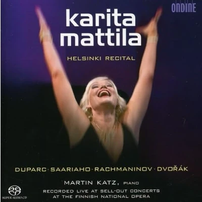Afbeelding van Martin Katz Karita Mattila Helsinki Recital (Super Audio CD)