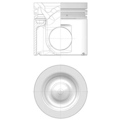 Afbeelding van KOLBENSCHMIDT 41518961 Reparatieset, zuiger / cilinderbus