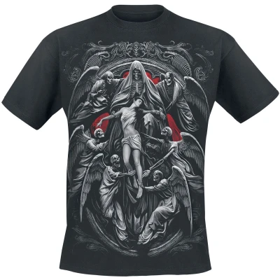 Afbeelding van Spiral Heren Tshirt XL REAPER&#039;S DOOR Zwart