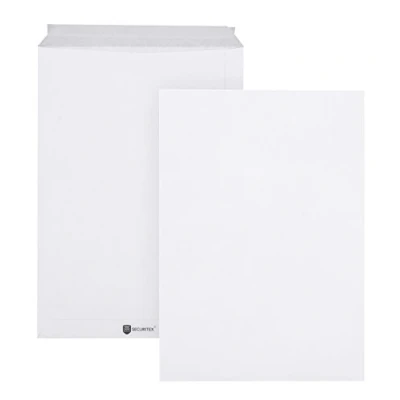 Afbeelding van SECURITEX Envelop C4 (324x229x3mm) zelfklevend wit 130g 100 stuks, medium