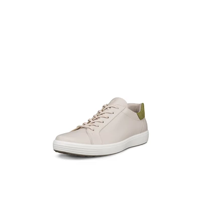 Afbeelding van ECCO SOFT 7 Sneakers laag, Heren, Maat: 39, Gravel/acorn Leer