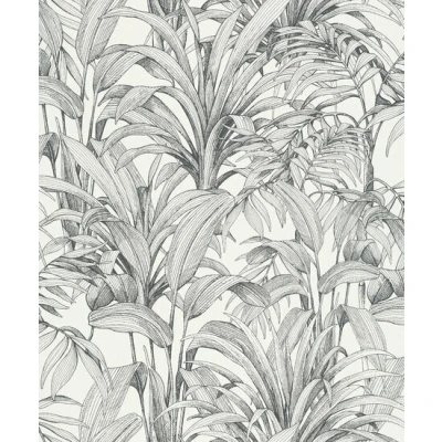 Afbeelding van Dutch Wallcoverings Asperia A51401 wit zwart