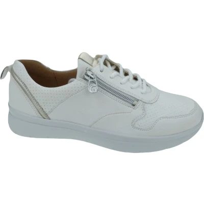 Afbeelding van Ganter Kira dames sneaker wit maat 37 (EU) 4 (UK)
