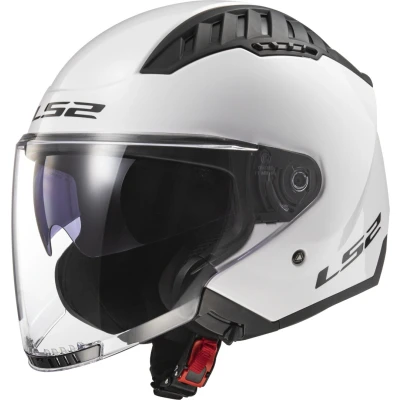 Afbeelding van LS2 OF600 Copter II Jet Helm, wit, afmeting M voor man