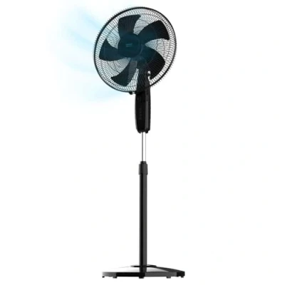 Afbeelding van Cecotec Staande ventilator EnergySilence 515 MaxFlow Zwart. 45W, Diameter 16&quot;, 5 Bladen, Timer 1u, 3 Snelheden, Automatische oscillatie, Hoogte Verstelbaar tot 135cm