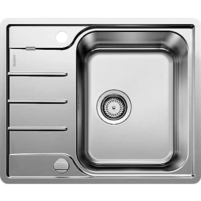 Afbeelding van Blanco Lemis enkele spoelbak met draaiknopbediening 45 S IF Mini 525114