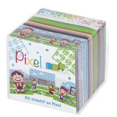 Afbeelding van Pixel kubus voetbal 29007