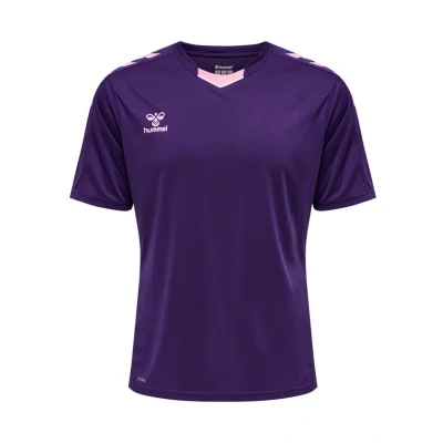 Afbeelding van Hummel Hmlcore XK POLY S/S Tshirt print, Heren, Maat: Medium, Acai