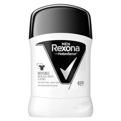 Afbeelding van Rexona Motion Sense Men Black+White Invisible sztyfcie 50ML