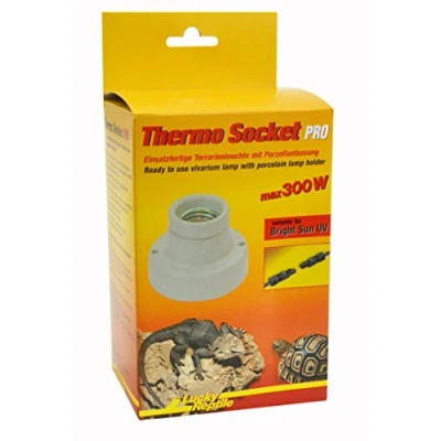 Afbeelding van Lucky Reptile Thermo Socket PRO straight lamp holder
