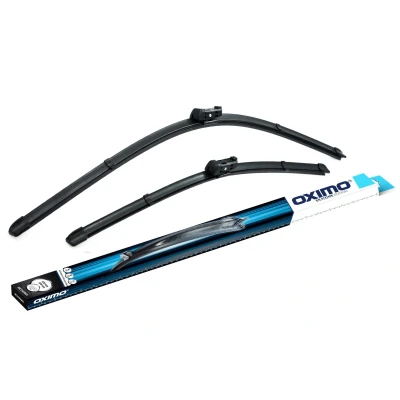 Afbeelding van Oximo WC350500 SILICONE EDITION speciale set wisserbladen van 2
