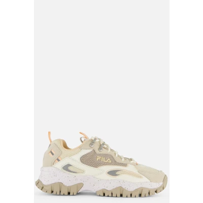 Afbeelding van Fila RAY Tracer Sneakers laag, Dames, Maat: 37, Marshmallow/bleached apricot Leer en textiel