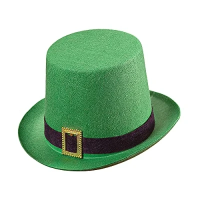 Afbeelding van W WIDMANN MILANO Party Fashion 0483O cilinder St. Patricks Day, cilinderhoed groen, hoofddeksel, accessoire