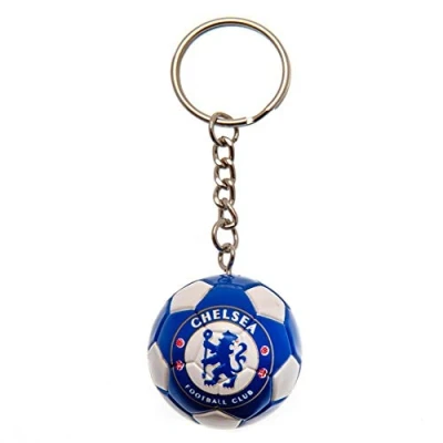 Afbeelding van Chelsea FC Voetbal Sleutelhanger, Blauw, Eén maat