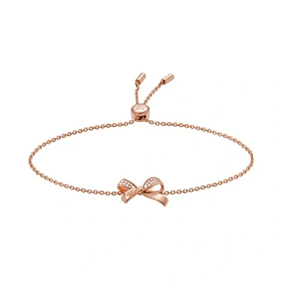 Afbeelding van Emporio Armani Roségoudkleurige Sterling Zilveren Schakelarmband