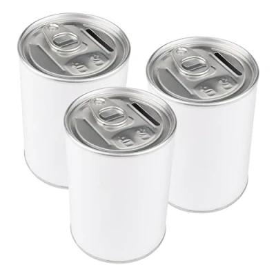 Afbeelding van VBS RING PULL spaarpot 10,5 x 7,5 cm spaarvarken blik 3 stuks