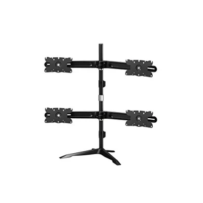 Afbeelding van Aavara DS410 60&quot; Fixed Flat Panel Floor Stand Zwart Platte Monitor Standaard Vloerstandaard Zwart, Aluminium, Staal, 152,4 cm (60&quot;), TV, 8 kg)