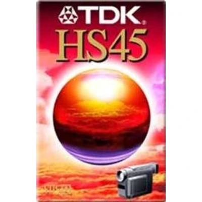 Afbeelding van TDK 45HS VHS C 45 minuten