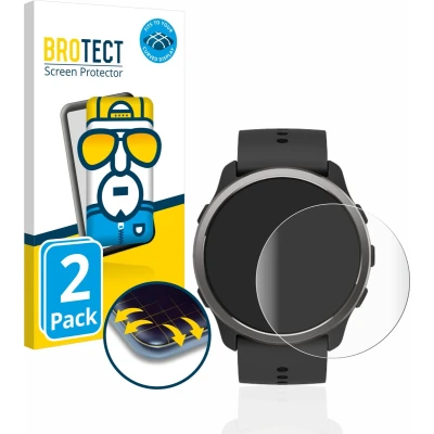 Afbeelding van BROTECT Screenprotector voor Suunto 5 Peak Folie Beschermfolie transparant volledig dekking (2 Stuks)