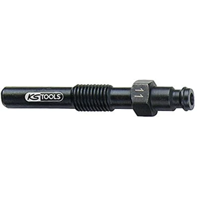 Afbeelding van KS Tools Gloeibougie adapter, M10x1,25 met buitendraad, lengte 70 mm (0.07 m), Stroomkabel