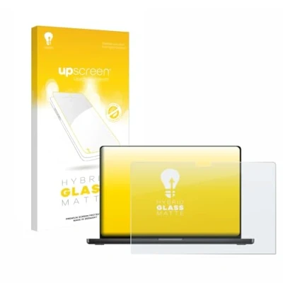 Afbeelding van upscreen Screenprotector voor Apple MacBook Pro 16&quot; 2024 M4 Folie Beschermfolie Beschermglas matte