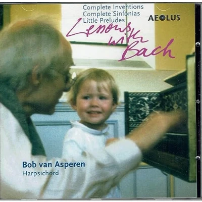 Afbeelding van Bob Van Asperen Lessons With Bach Inventions (CD)