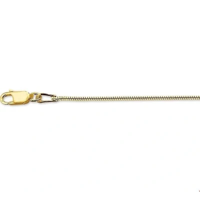 Afbeelding van Collier Geelgoud Slang Rond 1,4 mm