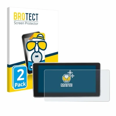 Afbeelding van BROTECT Screenprotector voor Audi A4 B9 2016 MMI 8&quot; Folie Beschermfolie matte (2 Stuks)