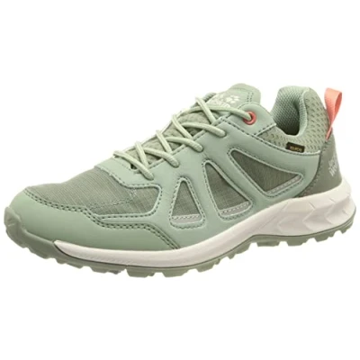Afbeelding van Jack Wolfskin dames Woodland 2 Texapore Low W outdoorschoen, Lichtgroen wit, 37 EU