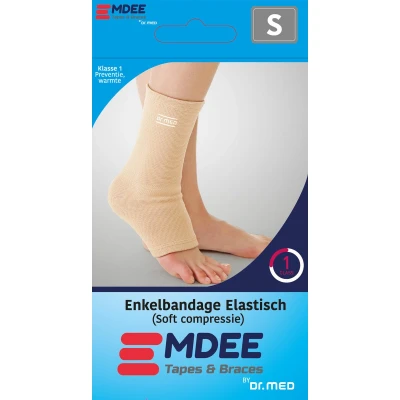 Afbeelding van Emdee Enkelbandage Elastisch Maat S 1ST