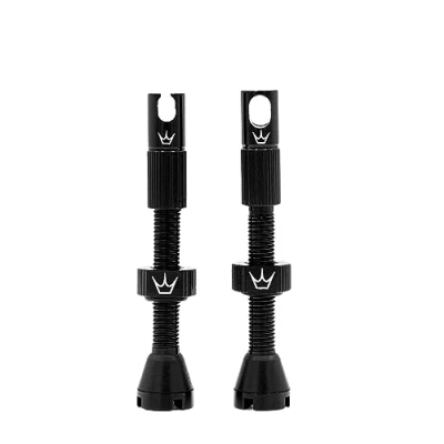 Afbeelding van Peaty&#039;s Tubeless Ventiel Chris King (MK2) 42mm Zwart